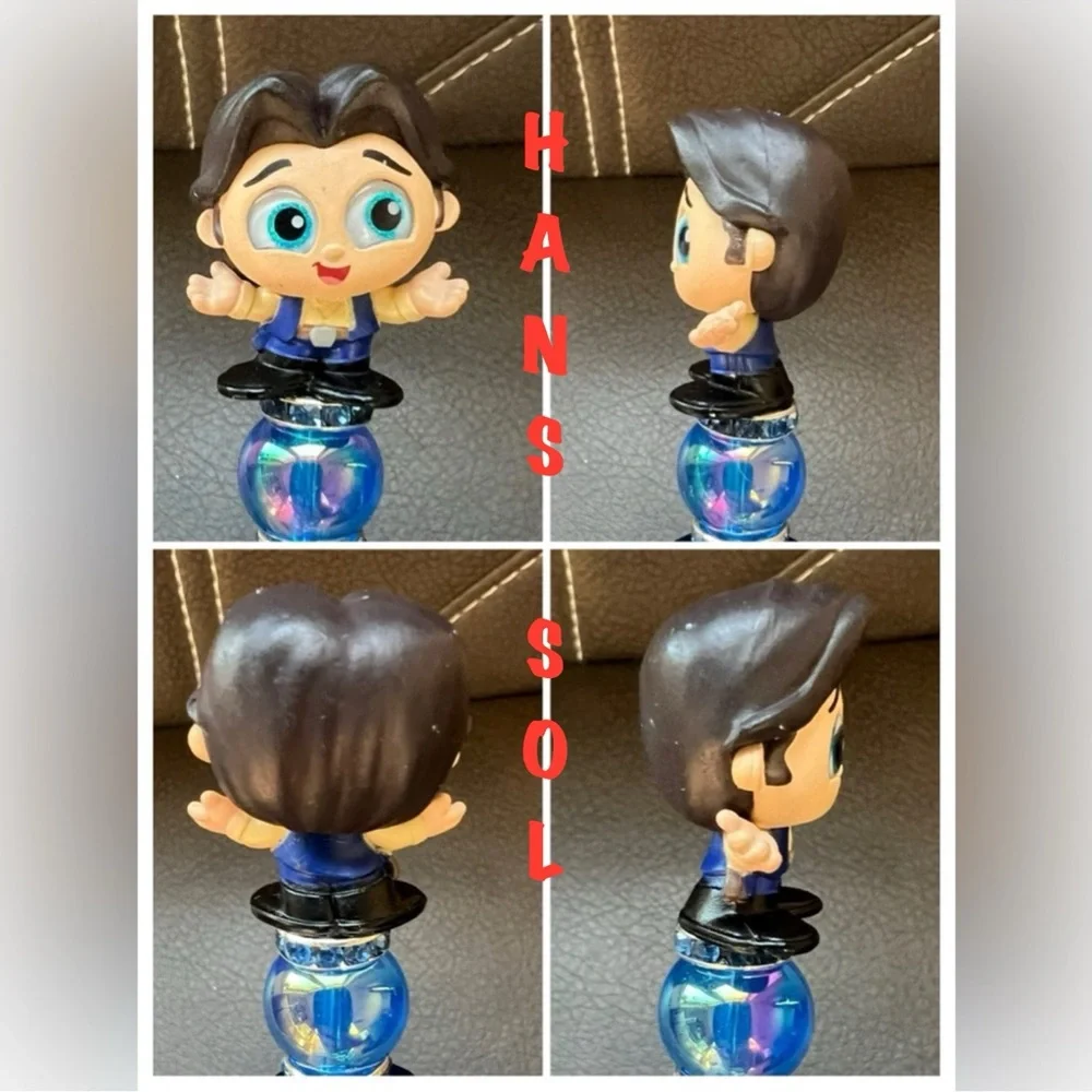 Handmade Disney Doorables STAR WARS Collection Beaded Pens - Pick One Only